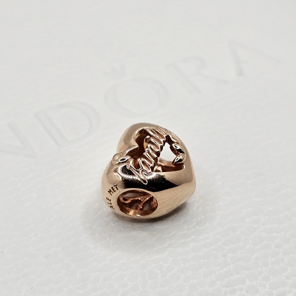 👨👩👧👦 Authentic Pandora ROSE FAMILY CHARM - Picture 7 of 11